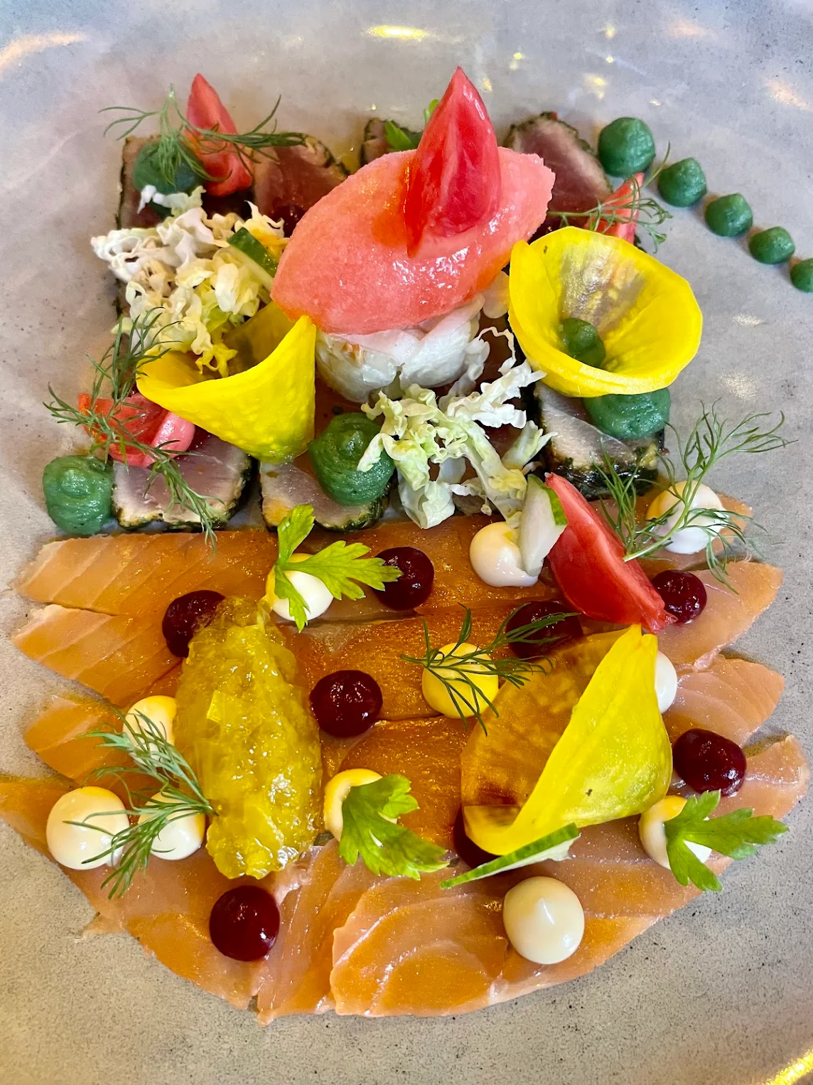 Dish photographed by a guest at Aruna Cuisine